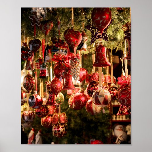 kerstmarkt poster (Voorkant)