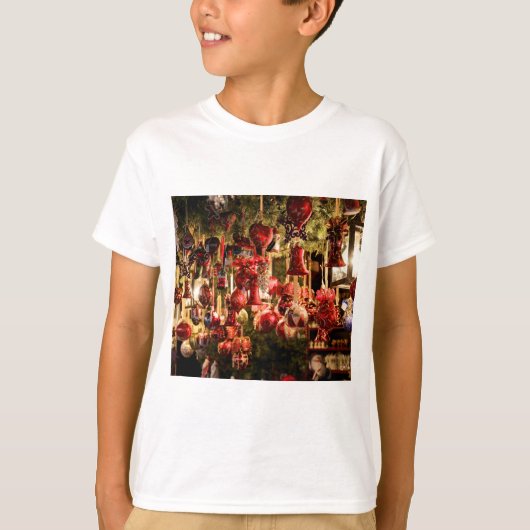 kerstmarkt t-shirt (Voorkant)