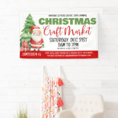 Kerstmarkt voor ambachtelijke producten spandoek (Insitu)