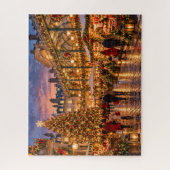 Kerstmarkt Wonderland Legpuzzel (Verticaal)