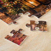 Kerstmarkt Wonderland Legpuzzel (Zijkant)
