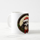 Kerstmarmotten Koffiemok (Voorkant links)
