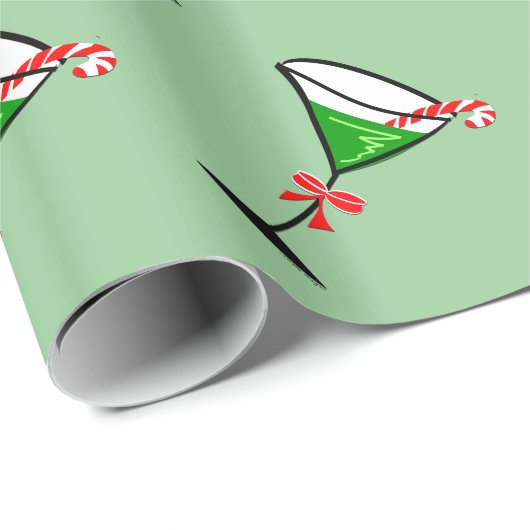 KerstMartini Cadeaupapier (Rol Hoek)