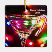 KerstMartini Keramisch Ornament (Voorkant)