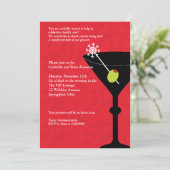 KerstMartini & Merriment - Partij van de Ondernemi Kaart (Staand voorkant)