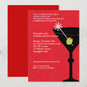 KerstMartini & Merriment - Partij van de Ondernemi Kaart (Voorkant / Achterkant)