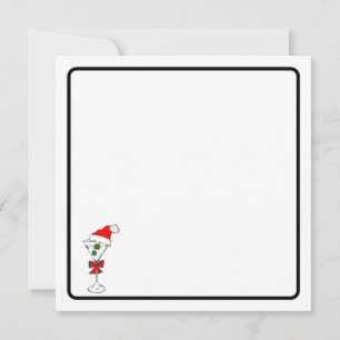Kerstmartini-notitiekaart Notitiekaartje