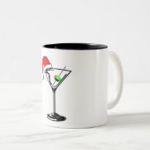 KerstMartini Tweekleurige Koffiemok (Voorkant rechts)