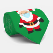 Kerstmasker Kerstmis Covid Kerstman Rendier Nekstr Stropdas (Opgerold)