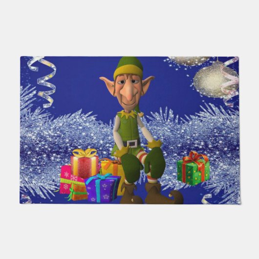 Kerstmat, Elf Deurmat (Voorkant)