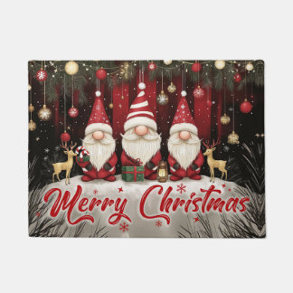 Kerstmat – Feestelijke Kerst Begrüting Mat