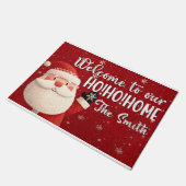 Kerstmat – Feestelijke Kerst Begrüting Mat (Schuin)