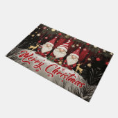 Kerstmat – Feestelijke Kerst Begrüting Mat (Schuin)