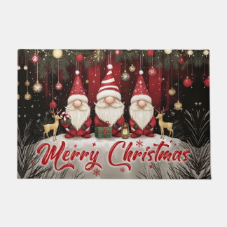 Kerstmat – Feestelijke Kerst Begrüting Mat