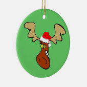 kerstmat keramisch ornament (Rechts)