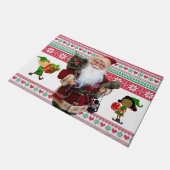 Kerstmat, Kerstman Deurmat (Schuin)