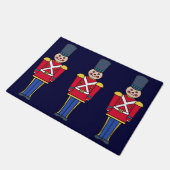 Kerstmat met speelgoedsoldaten deurmat (Schuin)