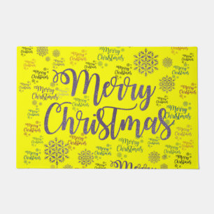 Kerstmat, Prettig Kerstfeest Deurmat