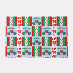 Kerstmat, Prettig Kerstfeest Deurmat