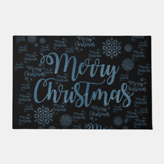 Kerstmat, Prettig Kerstfeest Deurmat (Voorkant)