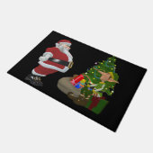 Kerstmat, Sinterklaas Deurmat (Schuin)