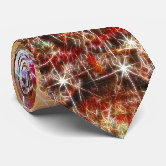 kerstmat stropdas (Opgerold)