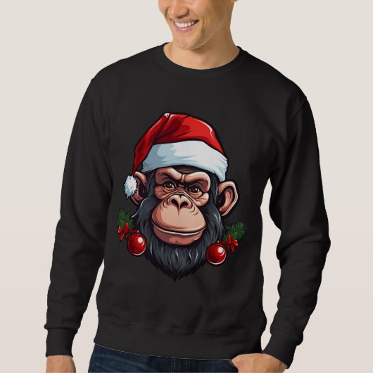 Kerstmaymun Trui (Voorkant)