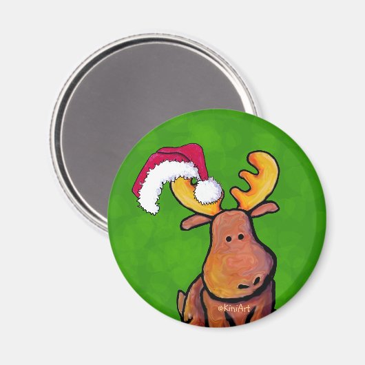 Kerstmazen Magnet (Voorkant / Achterkant)