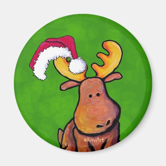 Kerstmazen Magnet (Voorkant)