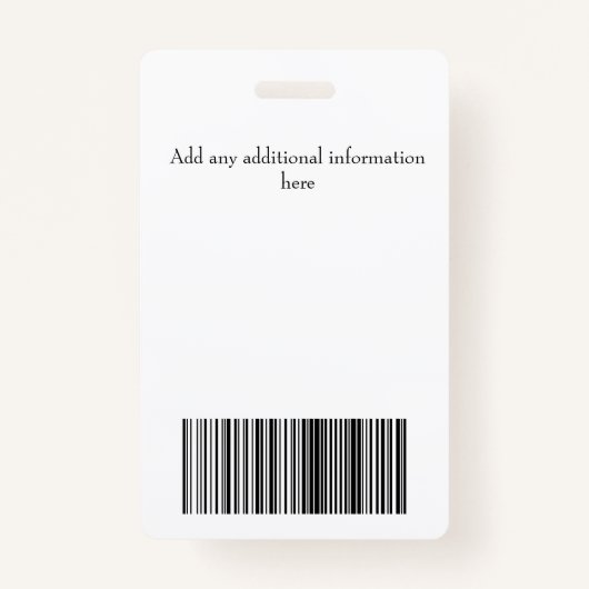 kerstmedewerker badge (Achterkant)