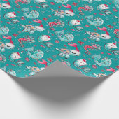 Kerstmeermin & Vrienden Cadeaupapier (Hoek)