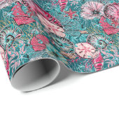 Kerstmeermin & Vrienden Cadeaupapier (Rol Hoek)