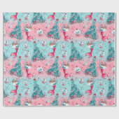 Kerstmeermin & Vrienden Cadeaupapier (Vlak)