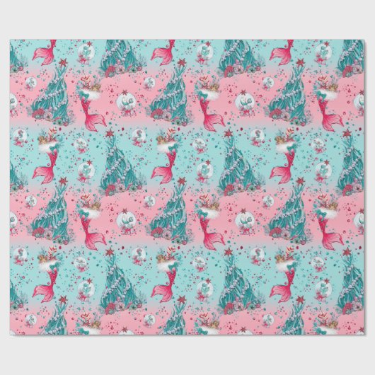 Kerstmeermin & Vrienden Cadeaupapier (Vlak)