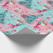 Kerstmeermin & Vrienden Cadeaupapier (Hoek)