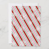 Kerstmeisje Brief van Elf Briefkaart (Achterkant)