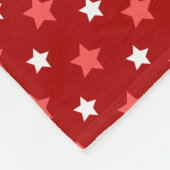 Kerstmeisje cartoon fleece deken (Hoek)