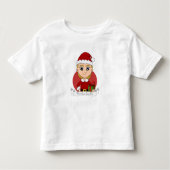 kerstmeisje cartoon peuter-shirt kinder shirts (Voorkant)