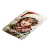 Kerstmeisje Custom 10 van 25 Magneet (Linkerzijde)