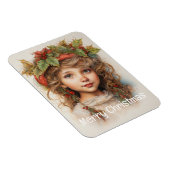 Kerstmeisje Custom 15 van 25 Magneet (Rechterzijde)