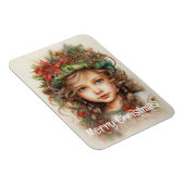 Kerstmeisje Custom 16 van 25 Magneet (Rechterzijde)