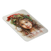 Kerstmeisje Custom 17 van 25 Magneet (Rechterzijde)