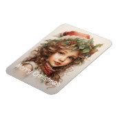 Kerstmeisje Custom 24 van 25 Magneet (Linkerzijde)