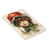 Kerstmeisje Custom 6 van 25 Magneet (Rechterzijde)