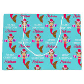 Kerstmeisje kerstman kerstman kerstman kerstman ke groot cadeauzakje (Voorkant)