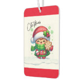 Kerstmeisje met koekje luchtverfrisser (Links)