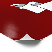 Kerstmeisje met kop 03.png Poster (Hoek)