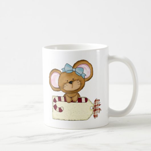 Kerstmeisje Mouse Koffiemok (Rechts)