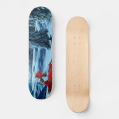 Kerstmeisje op de vlucht persoonlijk skateboard (Voorkant)