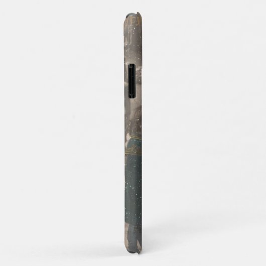 Kerstmeisjes en Snowman Foto Case-Mate iPhone Case (Achterkant/rechts)